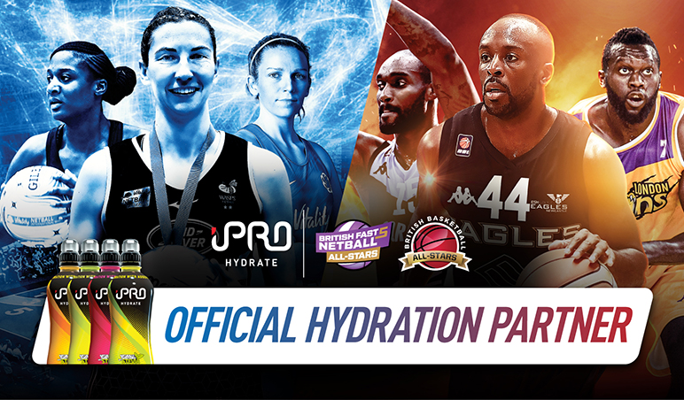 iPRO Hydrate Are Official Hydration Partner Of Fast5 All-Stars And All-Stars Basketball